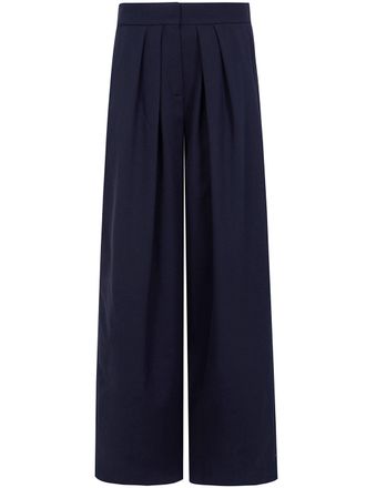 Balmain Pants High Waist Grain De Poudre Tailored Pants