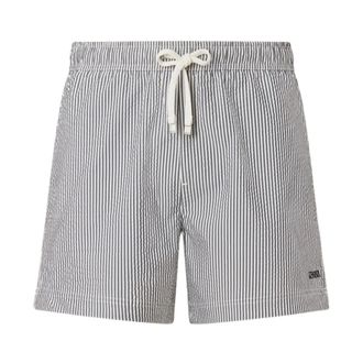 Ermenegildo Zegna Striped Swim Trunks - male - Zegna - Beachwear - Multicolor - L - Swimwear