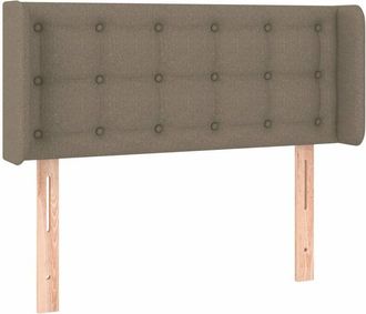 vidaXL Cabecero Con Led De Tela Gris Taupe 83x16x78/88 Cm Vidaxl