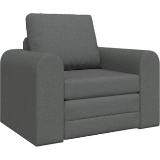 vidaXL Sof&aacute; Cama Gris Oscuro 98 X 71 X 83 Cm Tela Vidaxl