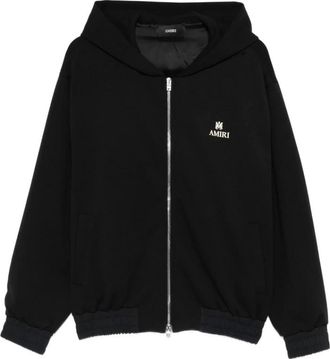 Amiri MA Windbreaker - Heren - Vesten met rits - Zwart - S - Katoen - Hoodies & sweatvesten