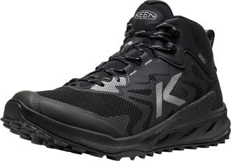 Keen Outdoorschuh KEEN ZIONIC NXT MID WP, Herren, Gr. 42,5, schwarz (triple schwarz), Synthetik, Textil, Schuhe Outdoorschuh, wasserdicht