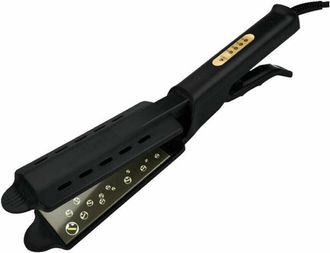 OEM Plancha Para El Pelo - Tecnolog&iacute;a Turmalina I&oacute;nica Y Vapor - 4 Niveles De Temperatura Hasta 230 &deg;c - Calefacci&oacute;n Cer&aacute;mica Ptc Nano - 1 Unidad