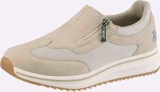 Rieker Slipper RIEKER, Damen, Gr. 37, elfenbein, Lederimitat, Textil, Schuhe Slipper
