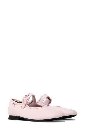 Camper Casi Myra Mary Jane Flat in Light/Pastel Pink at Nordstrom, Size 36