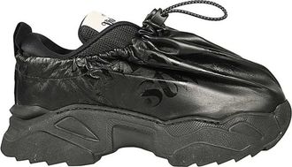 Vivienne Westwood Schoenen, Dames, Zwart, 36 EU, Lamsleren Sneakers Ronde Neus