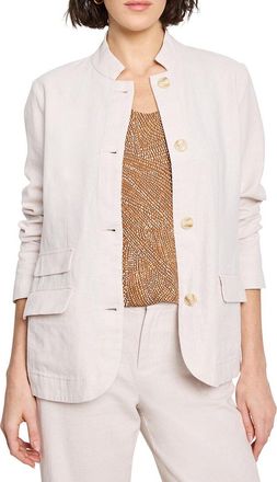 Nic+Zoe NIC+ZOE Ava Linen-Blend Blazer