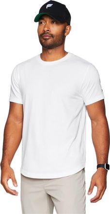 Fabletics The 24-7 Tee Curved Hem in Classic White at Nordstrom, Size Xx-Large