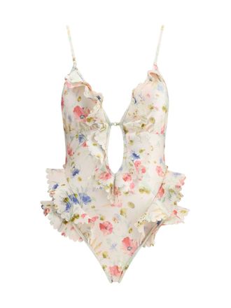 Zimmermann Lucky Waterfall Swimsuit