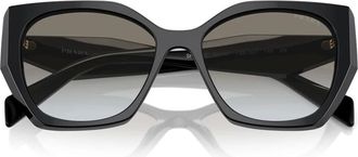 Prada Sunglasses, female, Black, Size: 55 MM Symbole Sunglasses