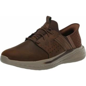 Skechers Sneakers Slip-on Uomo in Marrone Scuro - - Shoes - Uomo - Marrone - 40 EU