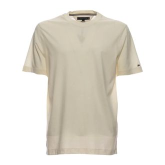 Tommy Hilfiger DC Essential Mercerized Tee - male - Tommy Hilfiger - T-Shirts - Beige - 2XL - Tops