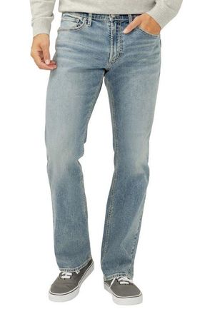 Silver Jeans Co Jace Slim Bootcut Stretch Jeans in Rugged at Nordstrom, Size 40 X 30