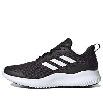 adidas Alphacomfy Running Shoes Black White GV7902