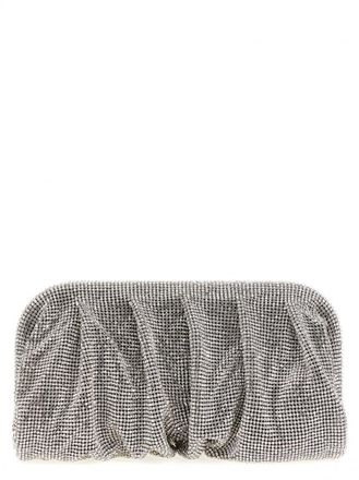Benedetta Bruzziches Silver Clutch Venus la Grande