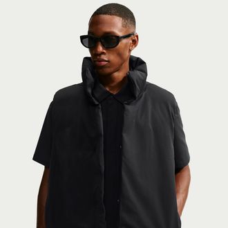 Nike Mens 24.7 OuterCalm Therma-FIT Down-Fill Vest in Black | IQ8281-010