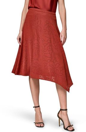 DKNY Lasercut Handkerchief Hem Skirt in Sunbaked at Nordstrom, Size 10