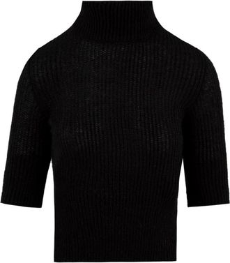 Akep Maglia Mgkd 07064 02 - Dames - Coltruien - Zwart - S - Truien & Vesten