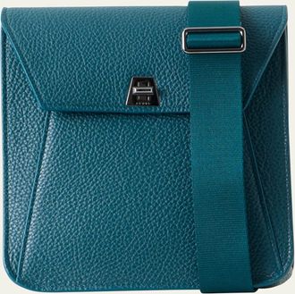 Akris Anouk Small Leather Messenger Bag
