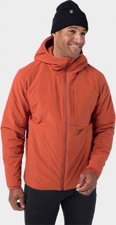 Stio Mens Fernos Insulated Hooded Jacket Red XXL