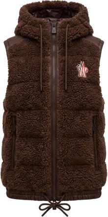 Moncler Brown Textured Hood Jacket