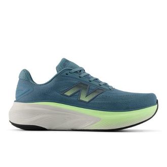 New Balance Mens Fresh Foam X More v6 in Blue/Green/Grey Synthetic, size 10.5