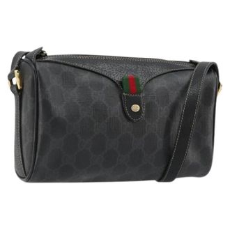 Gucci Pre-owned Cross Body Bags, female, Black, Size: ONE SIZE Pre-owned Shoulder Bag