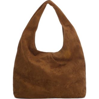 Adornia Oversized Hobo Tote in Brown at Nordstrom Rack