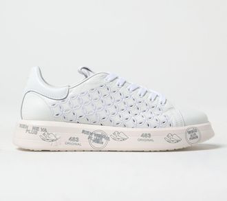 Premiata Sneakers Belle Premiata in pelle traforata con ricami