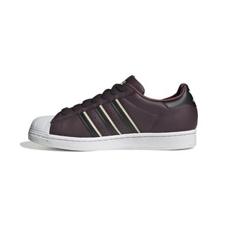 adidas Originals adidas Mens Superstar Shoe, Shadow Maroon/Shadow Red/Black, 6 UK