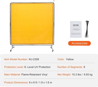 OEM Malla Para Soldadura, Material Ign&iacute;fugo, Protecci&oacute;n Uv, 6x6 Pulgadas, Color Rojo