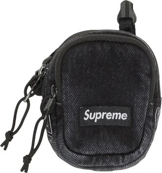 SUPREME Denim Mini Utility Bag Black FW25B16-BLACK