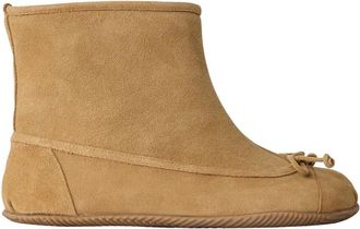 Abra Baby Boot - Dames - Winterlaarzen - Beige - 40 EU - Leer - Schoenen