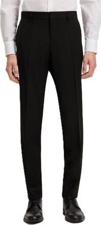 HUGO BOSS Mens H Genius Mm C Straight Leg Trousers in Black - Size 40W/34L