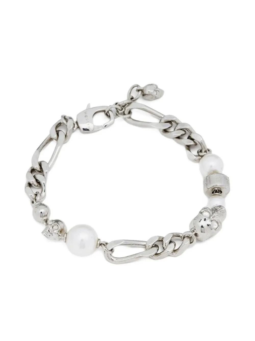 【Alexander McQueen】関税込☆Sovereign Skull ブレスレット Alexander McQueen Sovereign Skull bracelet - men - Brass