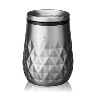 Viski Paragon Stainless Steel Wine Tumbler in Platinum at Nordstrom