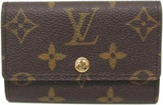 Louis Vuitton Pre-owned Canvas Sleutelhanger - unisex - Vintage Accessoires - Bruin - ONE Size - Vintage