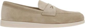 Churchs Portsmouth Loafers - Heren - Loafers - Beige - 43 1/2 EU - Su&egrave;de - Schoenen