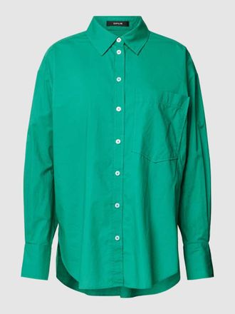 OPUS Hemdbluse mit Umlegekragen Modell Freyana in Gruen, Gr&ouml;&szlig;e 36