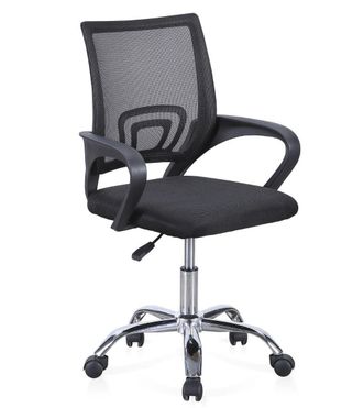 Home Heavenly Home Heavenly - Silla Escritorio Juvenil Vera, Silla Escritorio Con Asiento Regulable Con Respaldo En Tejido 3d. Color: Negro