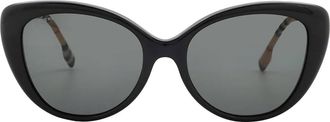 Burberry Dark Grey Cat Eye Ladies Sunglasses BE4407 385387 54