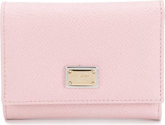 Dolce & Gabbana Franz&ouml;sische Leder-Geldb&ouml;rse mit Klappe