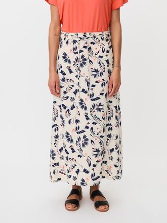 Masai Masolenith Floral Maxi Skirt in Medieval Blue at Nordstrom, Size Xx-Large