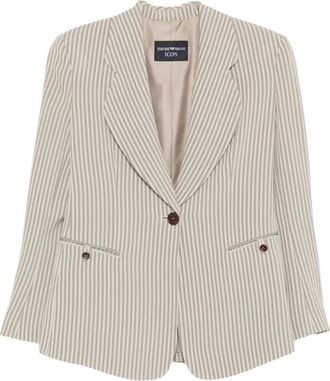 Emporio Armani Blazers - Dames - Blazers - Beige - XS - Jassen