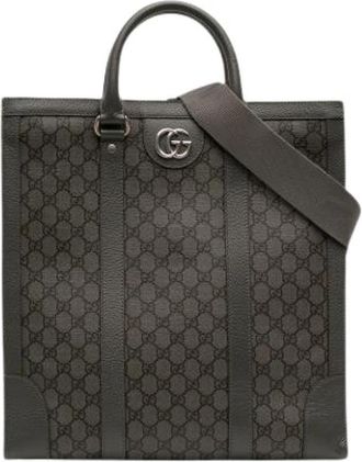 Gucci Pre-owned Tote Bag - Dames - Vintage Shopper - Grijs - ONE Size - Vintage