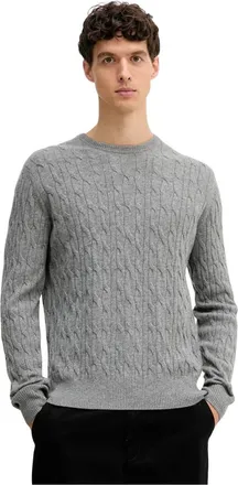 Hackett Truien & Vesten, Heren, Grijs, M, Wol, Round-neck Truien