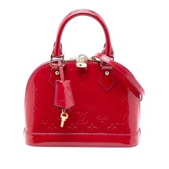 Louis Vuitton Pre-owned Handbags, female, Red, Size: ONE SIZE Pre-owned Alma BB