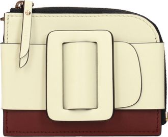 Boyy Junges Dokumentenhalter Damens Leder Beige/Cognac