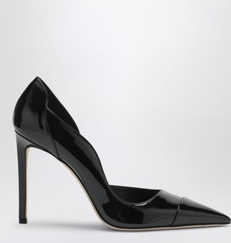 Jimmy Choo London Brigitte 100 pumps in black patent leather