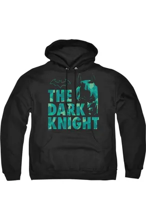 Gildan Batman Cutting Pattern Adult Pull Over Hoodie / Hooded Sweatshirt